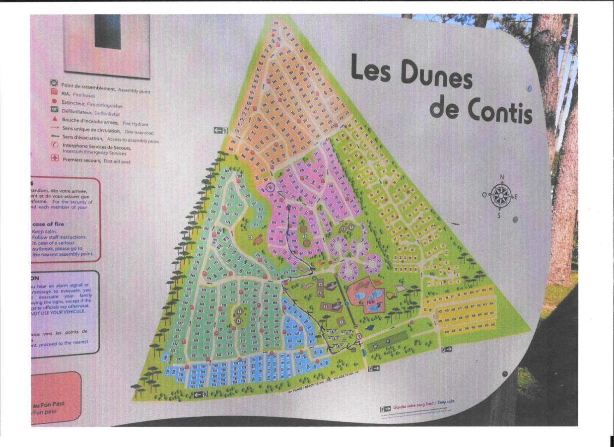 סן-ז'וליין-אן-בורן Mobilhome Cote Landaise Les Dunes De Contis 4 מראה חיצוני תמונה